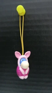 EEYORE AS PIGLET DISNEY TOMY PEEK-A-POOH SERIES 9 DANGLERS 80TH BRAND NEW W/EGG - Picture 1 of 11