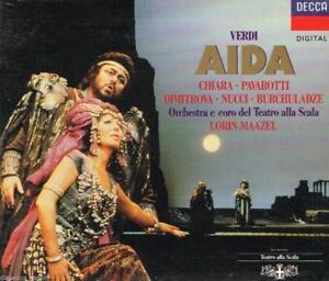 ██ OPER ║ Giuseppe Verdi ║ AIDA ║ Maria Chiara ║ Luciano Pavarotti ║ 3CD