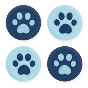 GeekShare Cat Paw ThumbStick Caps For PS5 PS4 Switch PRO Controller 4PCS Blue - Picture 1 of 5