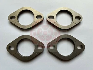 RRRacing Titanium Yamaha YZF R6 R1 Exhaust Flange Header Set YZFR6 R1 - Picture 1 of 4