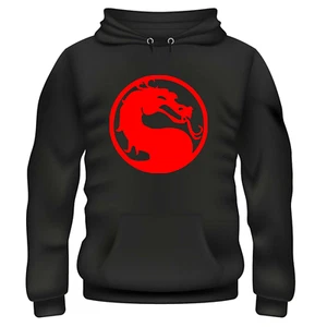 MORTAL KOMBAT KAPUZENPULLOVER GAMING RETRO - Bild 1 von 5