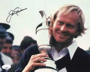 JACK NICKLAUS SIGNED YOUNG AUTOGRAPH PGA GOLF 8X10 PHOTO PROOF JSA COA #2 - Picture 1 of 3