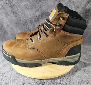 Carhartt Ground Force 6" Waterproof Soft Toe Construction Boot, Brown, 10.5 US - Picture 1 of 6