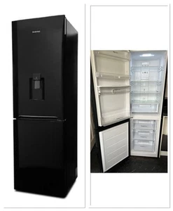 Daewoo Black Fridge Freezer RN37DB 60/40 Water Dispenser, - Picture 1 of 13