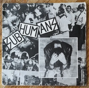 SUBHUMANS–UK 1982 Matte PicSleeve 7"EP: Big City/Peroxide/Reason For Existence+1 - Picture 1 of 7