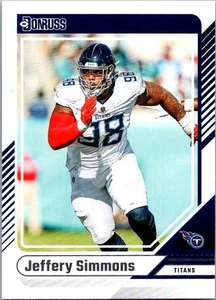 2024 Donruss #179 Jeffery Simmons - Picture 1 of 2