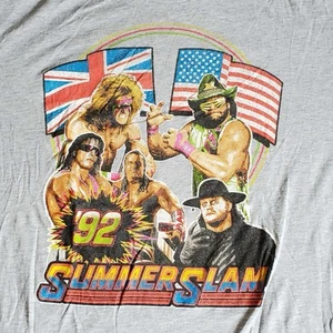 WWF Wrestling T Shirt Summer Slam Mens 5XL Bret Hart Undertaker Randy Savage - Picture 1 of 7