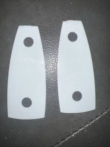 2x (Paar) Vintage 1971 Ludwig Original Vistalite Large Classic Drum Lug Gasket - Bild 1 von 6