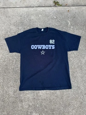 Dallas Cowboys Auténtico Fútbol 82 Jason Witten Azul Camiseta Para Hombre Camiseta XL Foto 1 de 3