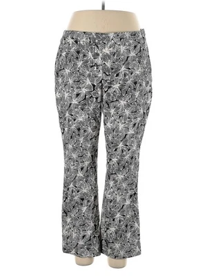 Sigrid Olsen Women Gray Casual Pants 14 - Image 1 of 2
