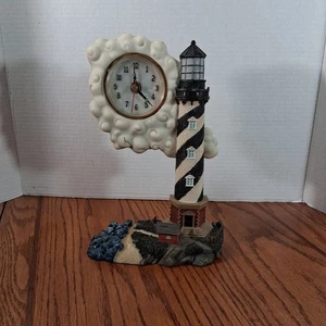 11 Inch Light House Clock It Weigh Close 4 Pounds - Picture 1 of 23