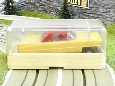 FALLER AMS | CADILLAC COUPÉ | sand yellow - red | NEAR MINT | VERY HTF | BOXED ! - image 1 of 4
