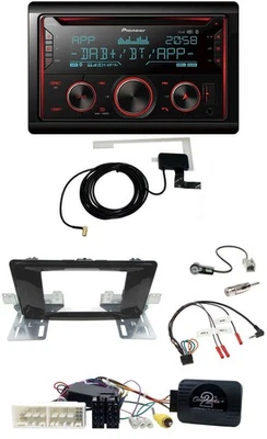 Pioneer 2DIN Lenkrad DAB USB CD Bluetooth Autoradio für Hyundai H 350 ab 2016 - Bild 1 von 4