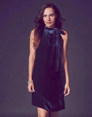 Vestido de fiesta Janie and Jack azul terciopelo para mujer talla pequeña nuevo con etiquetas Foto 1 de 4