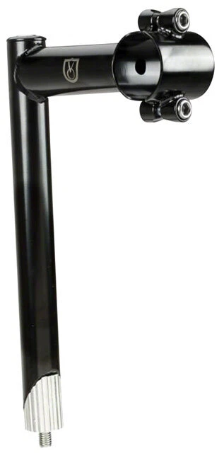 Vástago de pluma naranja Velo - Abrazadera de 31,8 mm, pluma de 22,2-24 tpi, 110 mm, negro Foto 1 de 1