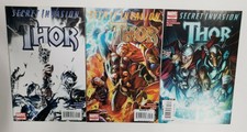 Thor Secret Invasion #1 2 3 (of 3)  Beta Ray Bill 1st app Godkiller 2008 (c4)