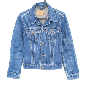 Levi’s Girls Blue Vintage Denim Jeans Jacket Size XS - Picture 1 of 9