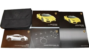 2017 17 Lamborghini Huracan Spyder LP580-2 Owners Manual Books Set OEM - Picture 1 of 3
