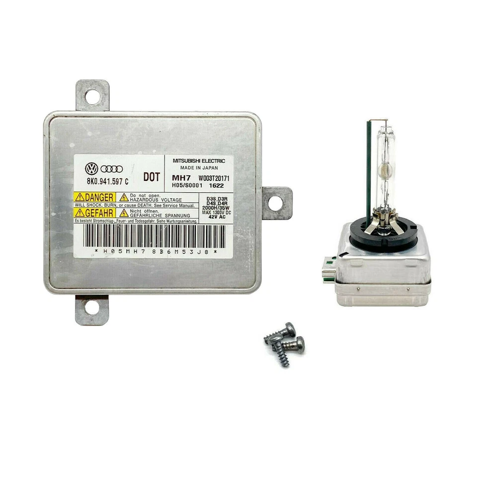 OEM Audi A3 S3 A4 S4 A5 S5 A6 A7 S7 A8 Q3 Q5 Q7 Xenón HID Balastro + Kit de bombilla D3S Foto 1 de 2