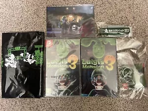 Luigi's Mansion 3 Game + STEElBOOK + HOTE KEYCHAIN +BAG + Posters - Picture 1 of 12