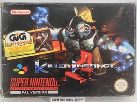 KILLER INSTINCT NINTENDO SNES SUPER NES PAL ITA ITALIAN GIG ORIGINAL COMPLETE