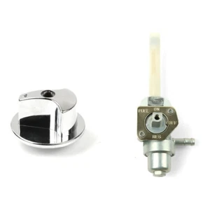 Fit For 1986-1988 Honda ATV Fourtrax 200 TRX200SX 2x4 Fuel Valve Petcock & Knob - Picture 1 of 6