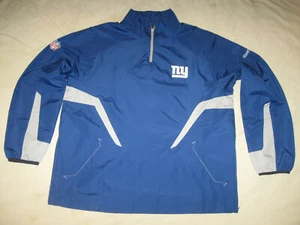 Chaqueta Suéter Rompevientos de los New York Giants Para Hombre Grande Reebok NYG NFL Fútbol Americano - Imagen 1 de 5