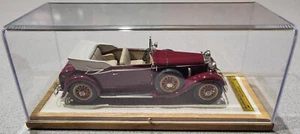 EMC 1/43 1931/1932 Mercedes Benz Typ 770 W07 Cabriolet C Top Down Red #/75 - Picture 1 of 10