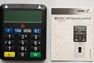 kobil tan optimus comfort tan-generator mit Volksbank-Logo neu in OVP - Bild 1 von 2