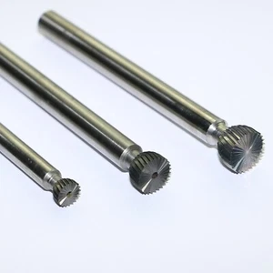 Frässtift HM-Kopf Schaft Ø 10 und Ø 8 Entgrater Kantenbrecher Rückwärtsentgrater - Bild 1 von 3