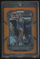 2022-23 Panini Orange Prizm #254 Bennedict Mathurin Pacers RC Rookie 41/49