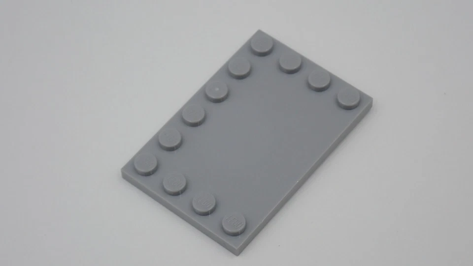 Lego Lot of 8 Tiles 4x6 Modified with Studs on Edges Choose Your Color #6180 - Image 1 of 1