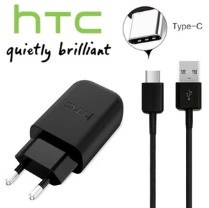HTC USB Schnell Ladegerät Netzteil Ladekabel Charger HTC U11+ / U12+ / U11 Eyes - Zdjęcie 1 z 1