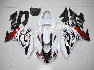 Kit de carenado de molde por inyección de plástico ABS 2006 ZX10R blanco rojo negro negro blanco - Imagen 1 de 6