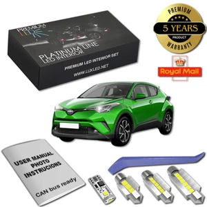 Toyota CH-R LED Interior Kit Premium 6 SMD White Error Free Bulbs - Afbeelding 1 van 12