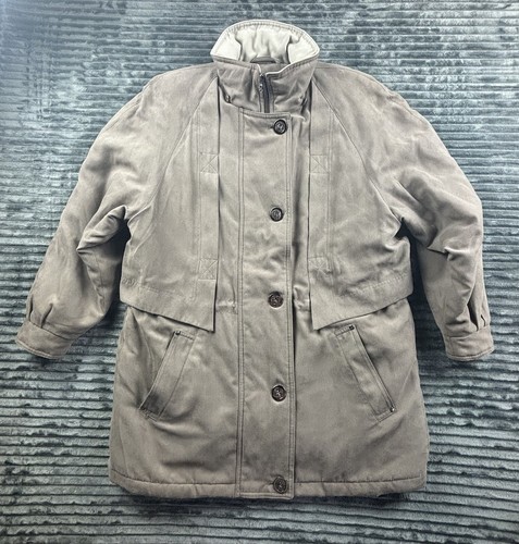 VETEMENTS Parka cappotto vintage Forecaster Of Boston donna taglia piccola lunghezza media foderato