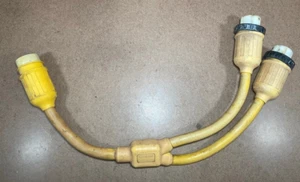 600V Marine Power Cord adapter splitter,  Marinco TYPE ST 600V FTS2 - Picture 1 of 9