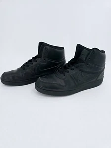 Nike Ebernon Mid Air Force Men's Shoes Size 9 Black AQ1773-004 - Picture 1 of 11