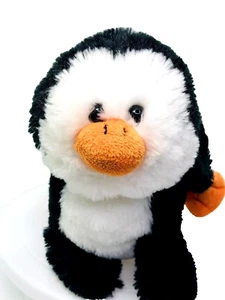 Kellytoy Pack Mates Black White Penguin 12" Plush Kids Purse Bag 2012 - Picture 1 of 6