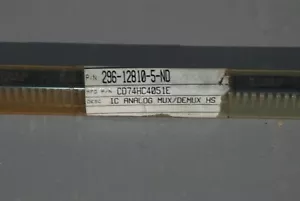 QTY(1) CD74HC4051E 8-Channel Analog Multiplexer, Texas Instruments USA NEW - Bild 1 von 1