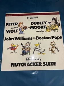 Peter and the Wolf - Tchaikovsky Nutcracker Suite Vinyl SEALED - John Williams - Picture 1 of 5