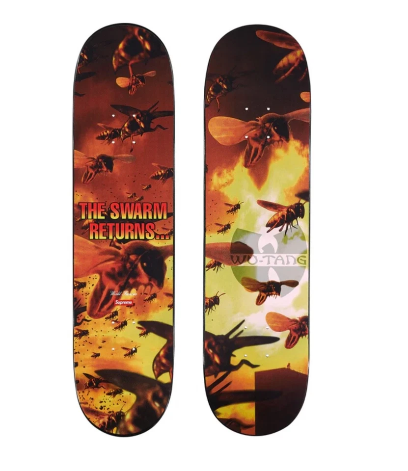 Supreme FW25 Wu-Tang Clan Triumph Monopatín Cubierta de Patinaje Blanco 8 x 32 NUEVO PREVENTA Foto 1 de 1