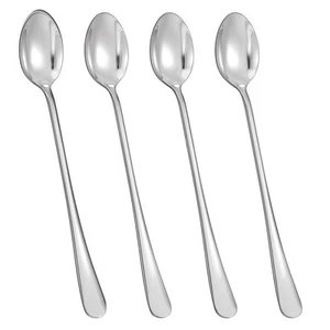 7.7 Inch Ice Tea Spoons Long Handle Cocktail Spoon Ice Cream Spoon, Iced Teas... - Picture 1 of 7