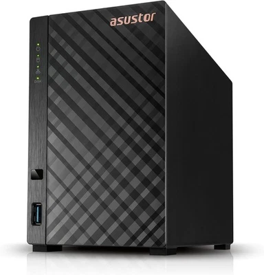 ASUSTOR NAS Drivestor 2 Lite AS1102TL 2 Bay Gigabit Ethernet CPU Quad-Core - Immagine 1 di 4