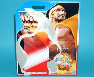 WWF CARDBACK HEADER CARD SERIES 1 HULK HOGAN 1990 HASBRO - Picture 1 of 2