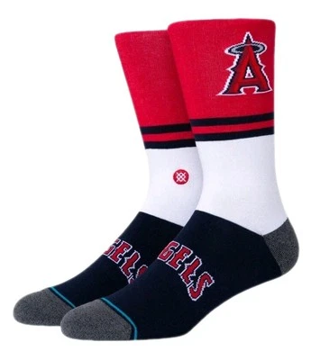 Stance Los Angeles Angels LAA Color Socks Men's Medium 6-8.5, Women's 8-10.5  - Image 1 of 4