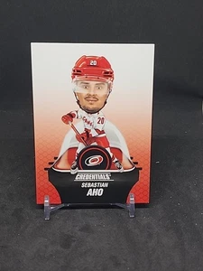 Sebastian Aho 2024-25 UD Credentials First 750 Fans Bobble Head /750 #BH-SA - Picture 1 of 2