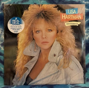 Lisa Hartman LP Letterock NOS Still Factory Sealed HYPE STICKER Original 1982 - Picture 1 of 7