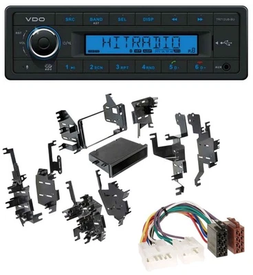 VDO Bluetooth AUX USB MP3 Autoradio für Toyota Highlander MR2 Sequoia Yaris - Bild 1 von 4
