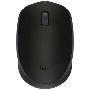 Logitech M171 Maus Kabellos Funk 1000dpi Optisch 3 Tasten Schwarz/Grau USB NEU - Picture 1 of 7
